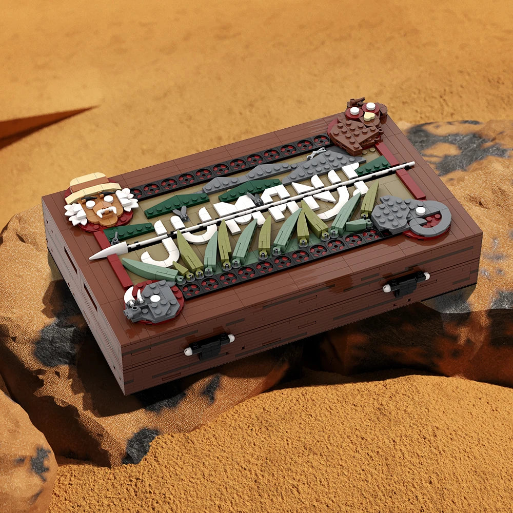 1887-Piece Jumanji Board Game Building Block Set