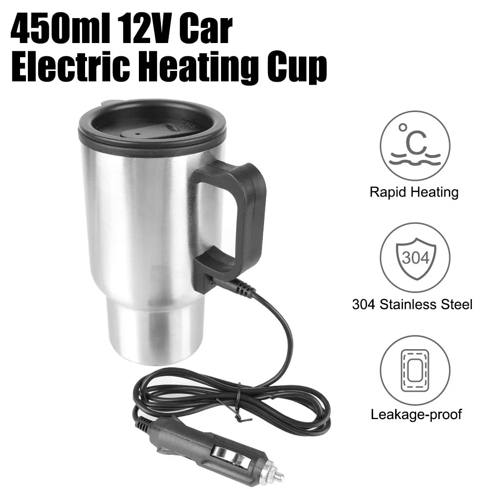 Portable Car Electric Heating Kettle