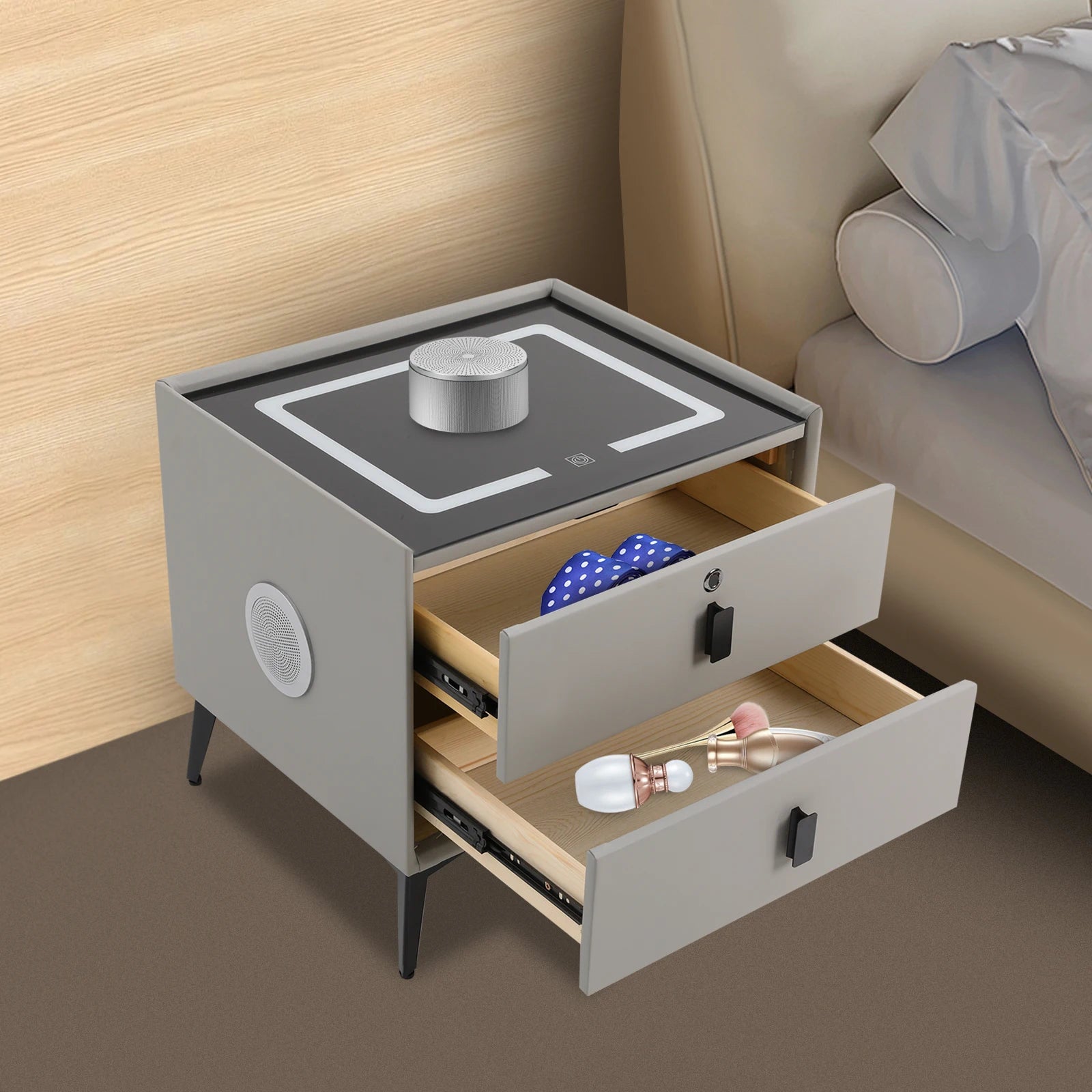Smart Bluetooth Bedside Table
