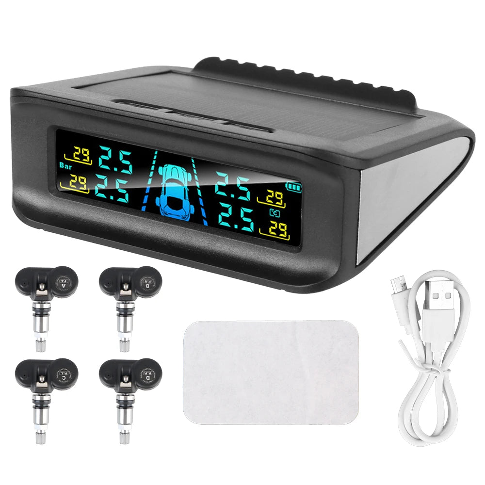 Wireless Solar Tire Pressure Monitoring System