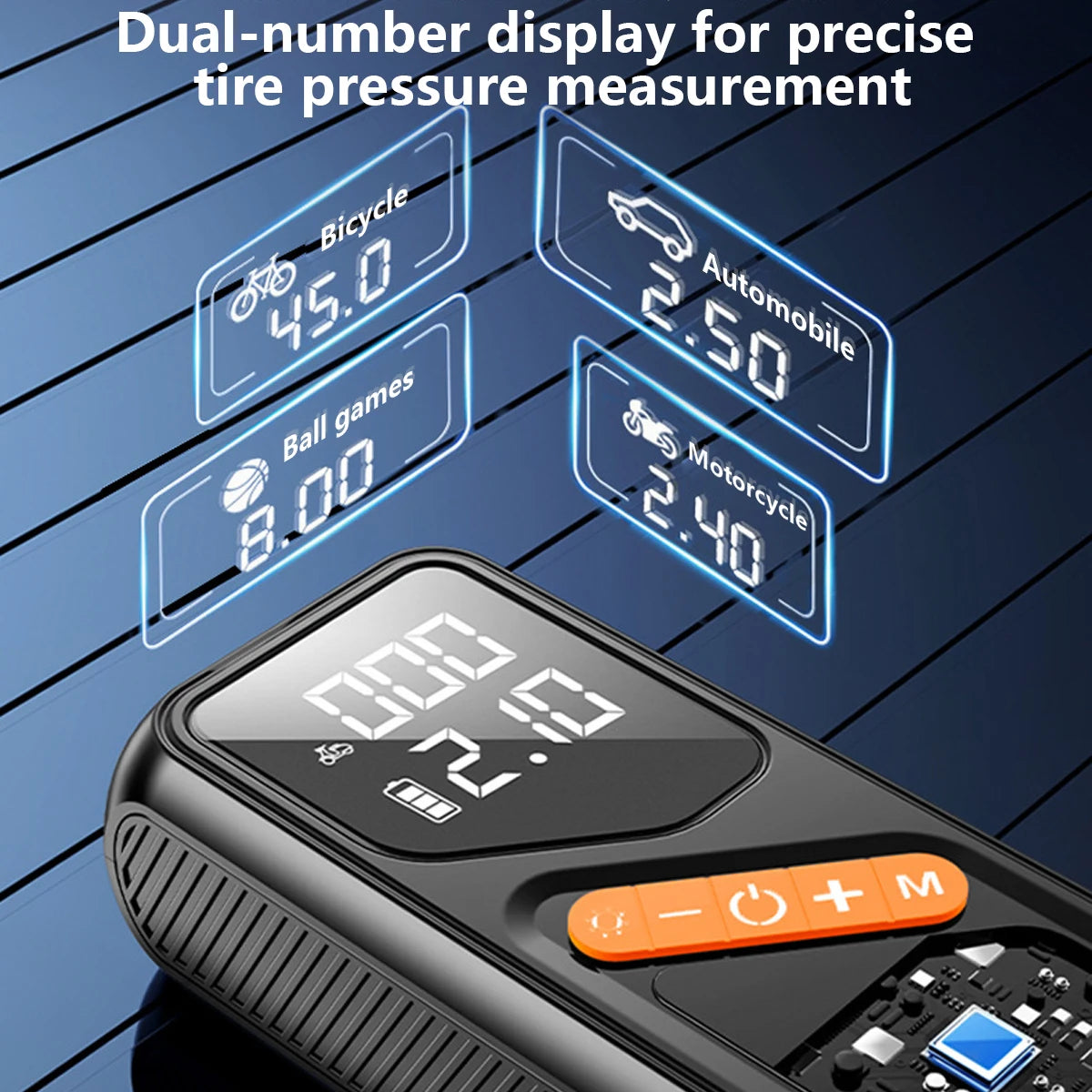 Wireless Digital Tire Inflator Pump