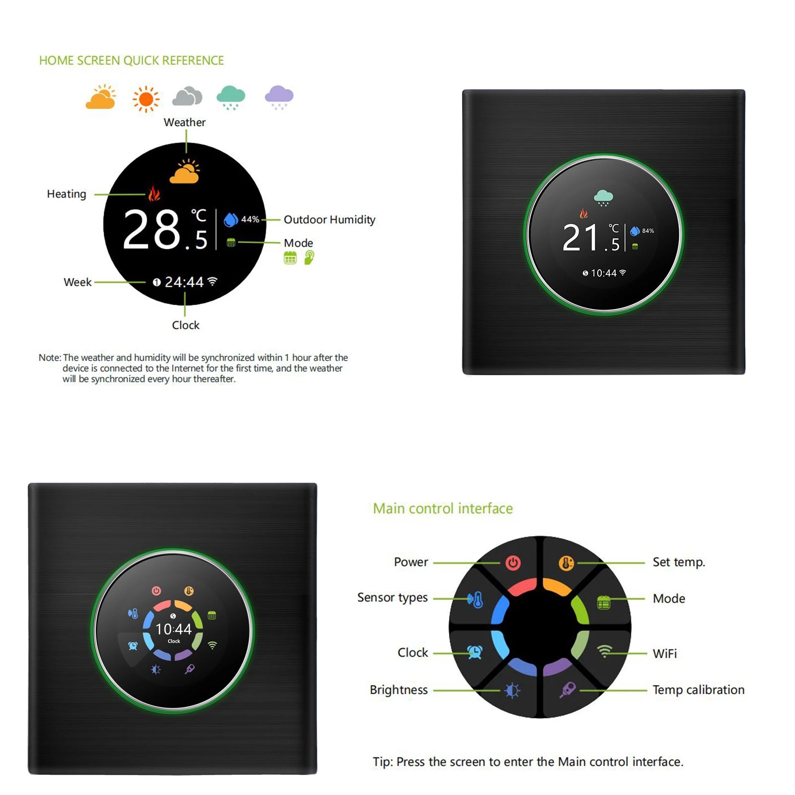 WiFi Smart Thermostat Controller
