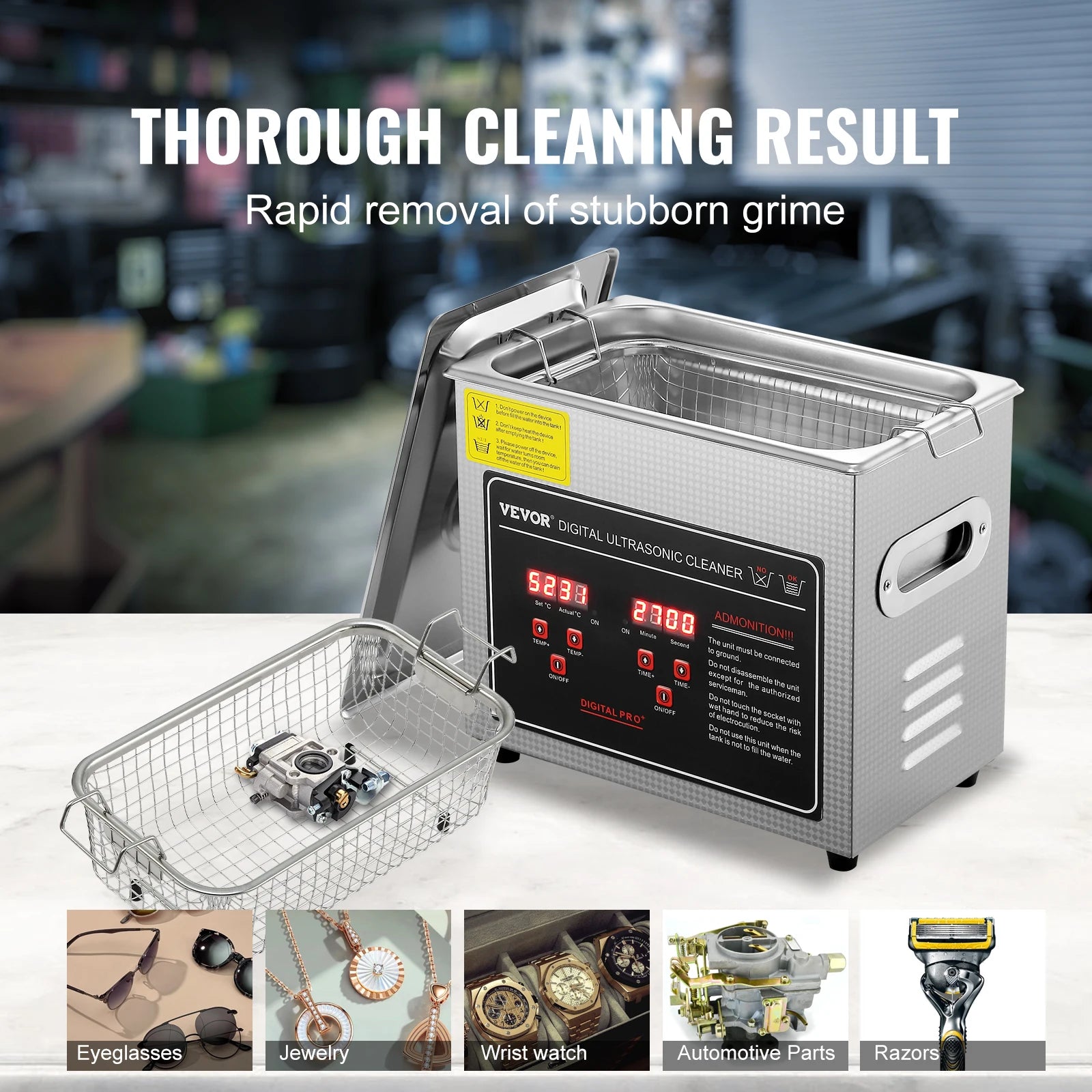 Ultrasonic Cleaner Set
