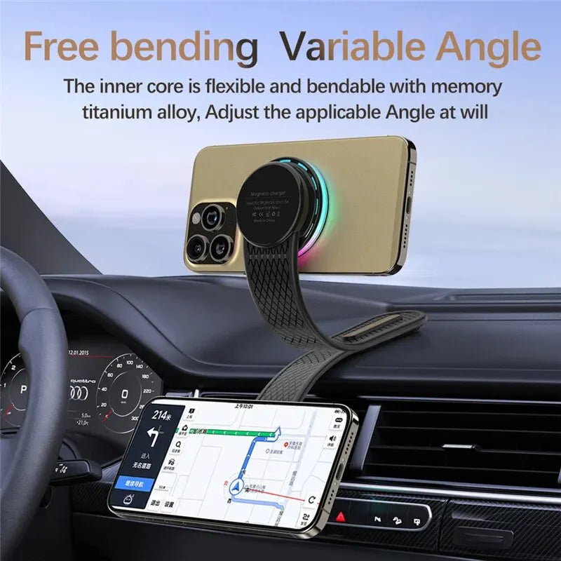 Magnetic Wireless Car Charger Mount