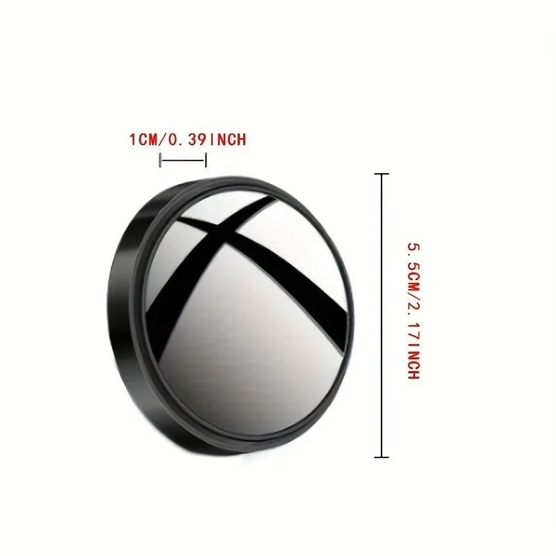 2PCS 360° Car Blind Spot Mirrors