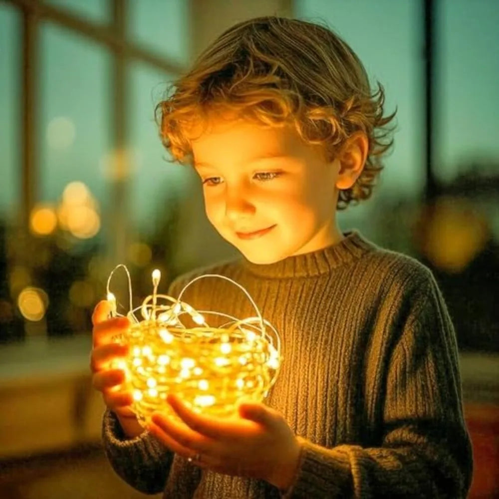 Waterproof Fairy String Lights – 6 Pack LED Firefly Twinkle Lights