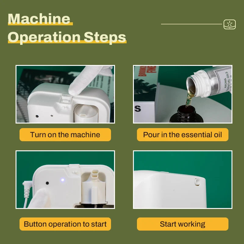 Bluetooth Aroma Diffuser 600m³