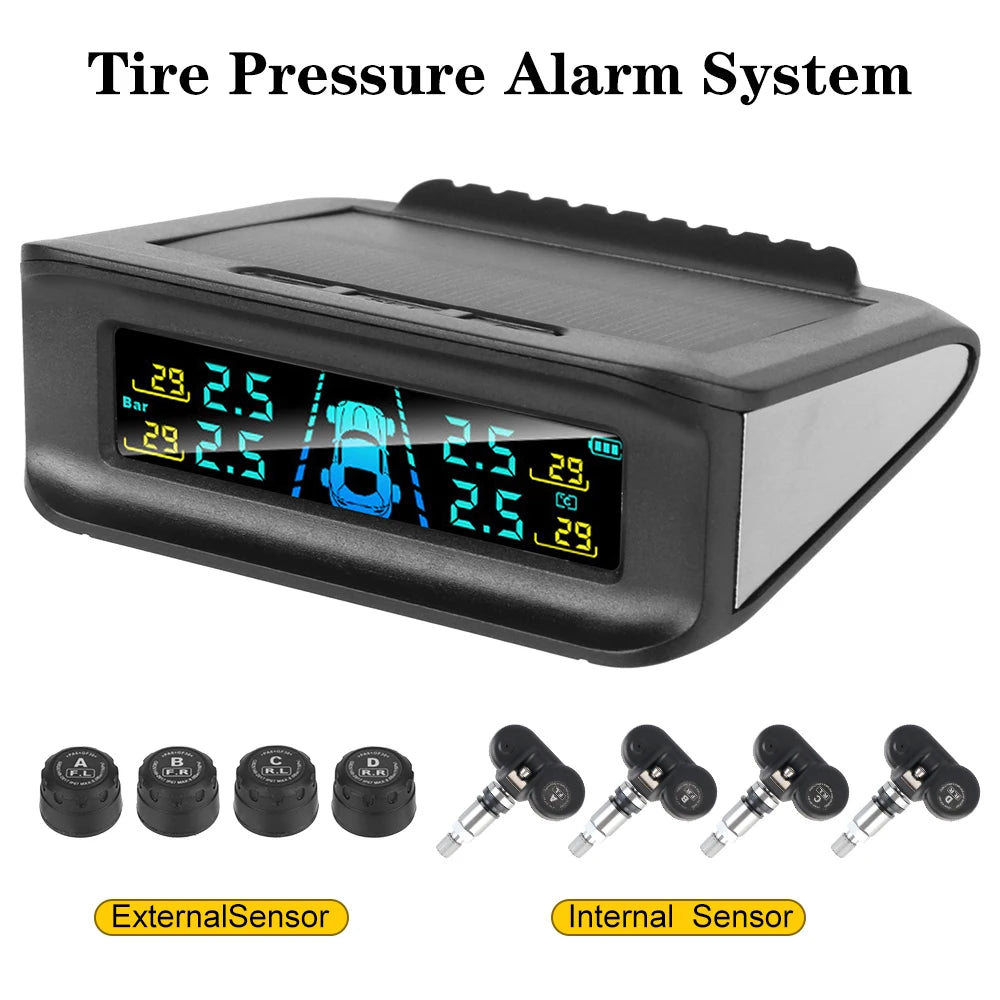 Wireless Solar Tire Pressure Monitoring System