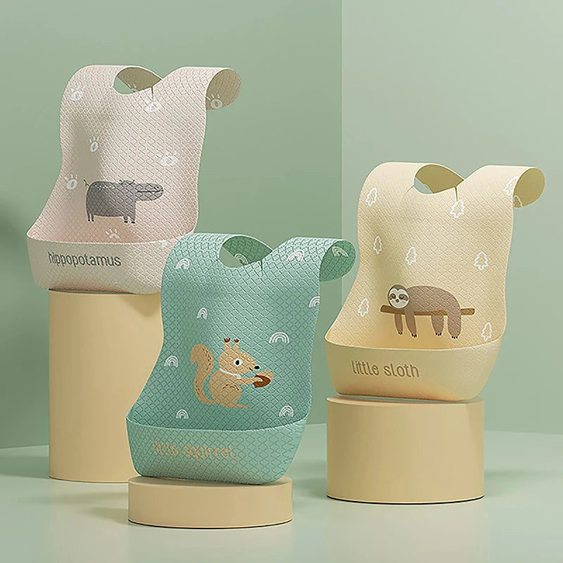 Waterproof Adjustable Baby Feeding Bib