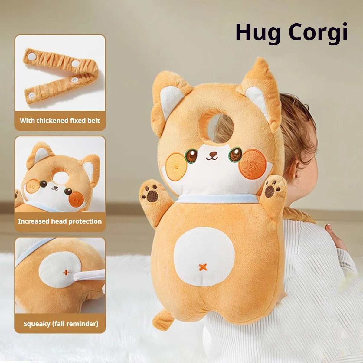 Baby Head Protection Cushion for Newborns