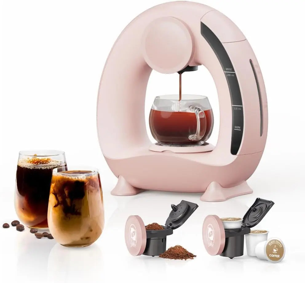 Mini 2-in-1 Coffee Maker