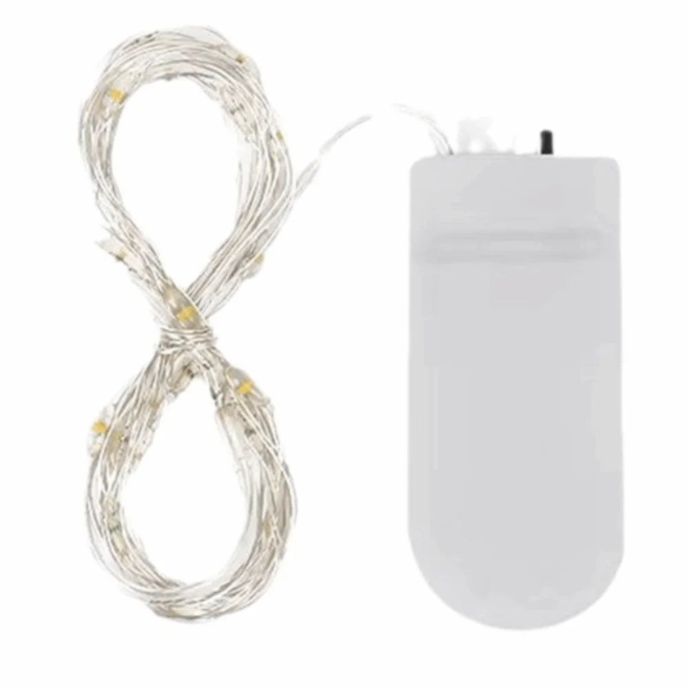 Waterproof Fairy String Lights – 6 Pack LED Firefly Twinkle Lights