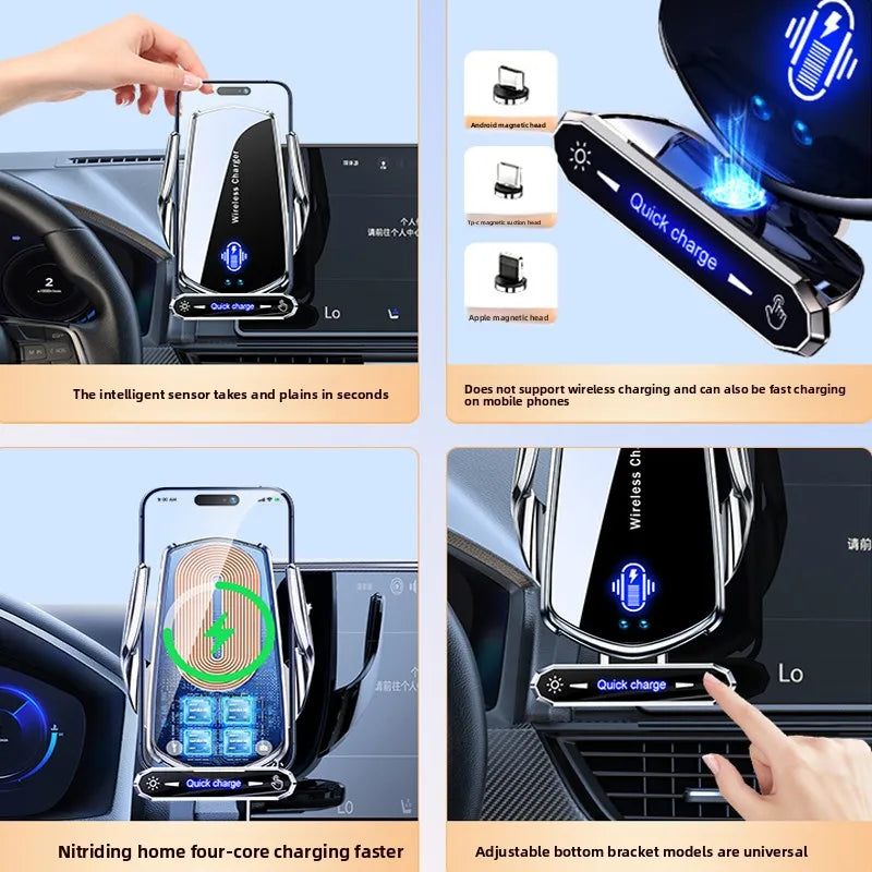 Wireless Car Charger Phone Holder