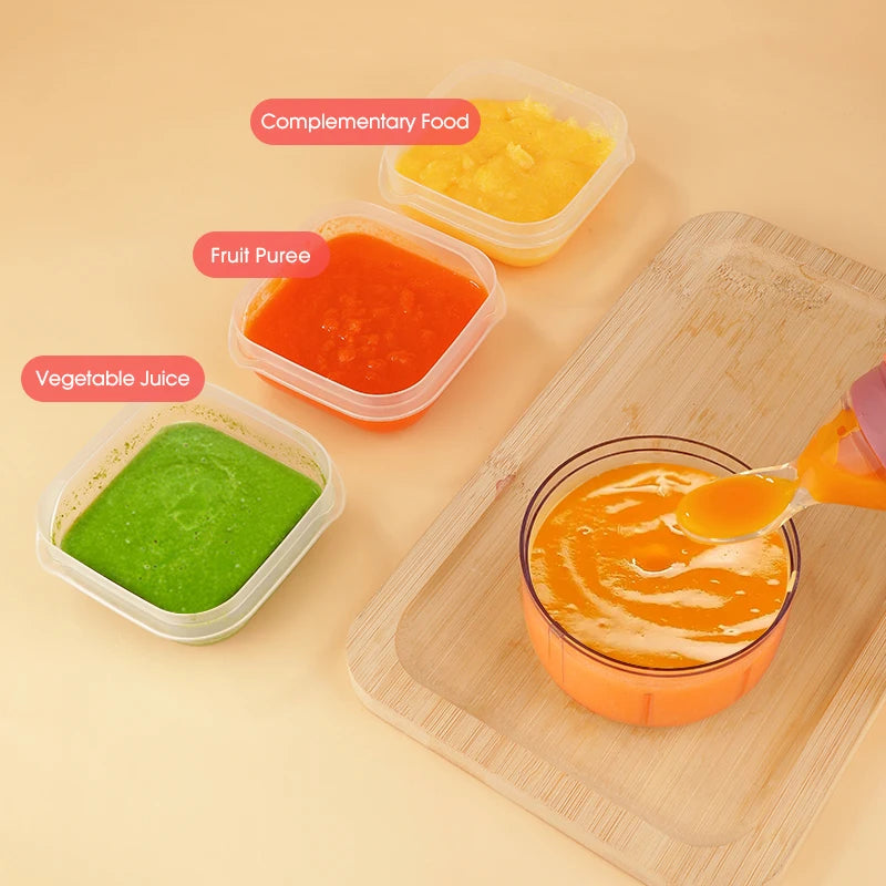 Silicone Baby Feeder with Dispensing Spoon