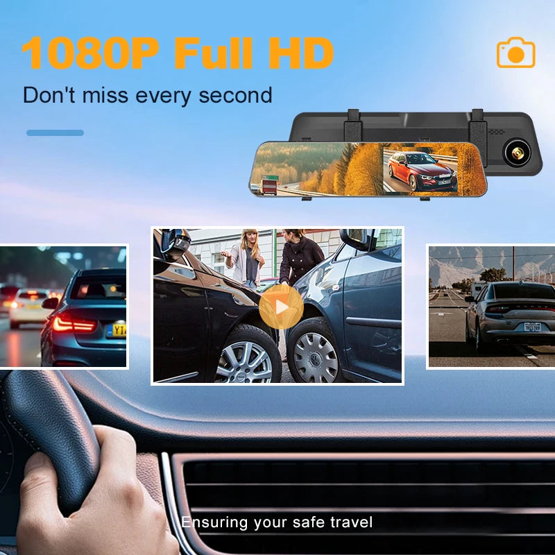 5.5-Inch 1080P Mirror Dash Cam