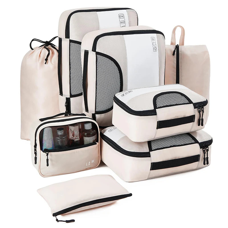 8-Piece Travel Bag Set