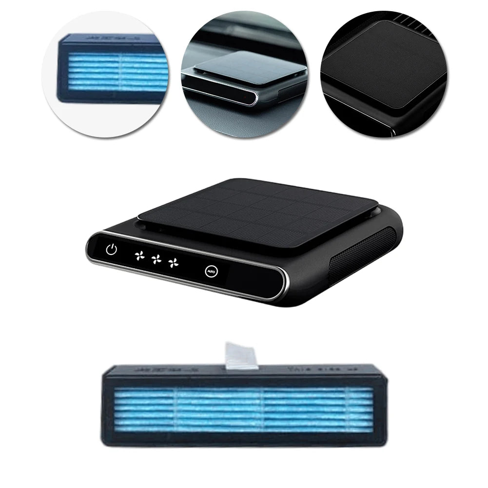 Portable Car Air Purifier with HEPA