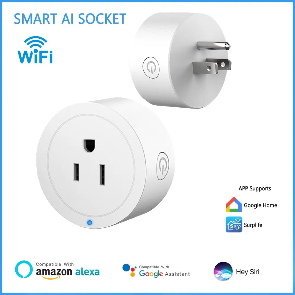 Smart WiFi Bluetooth Plug