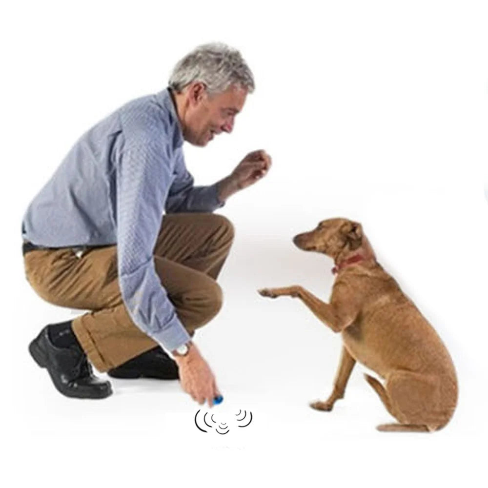 2-in-1 Dog Trainer Clicker