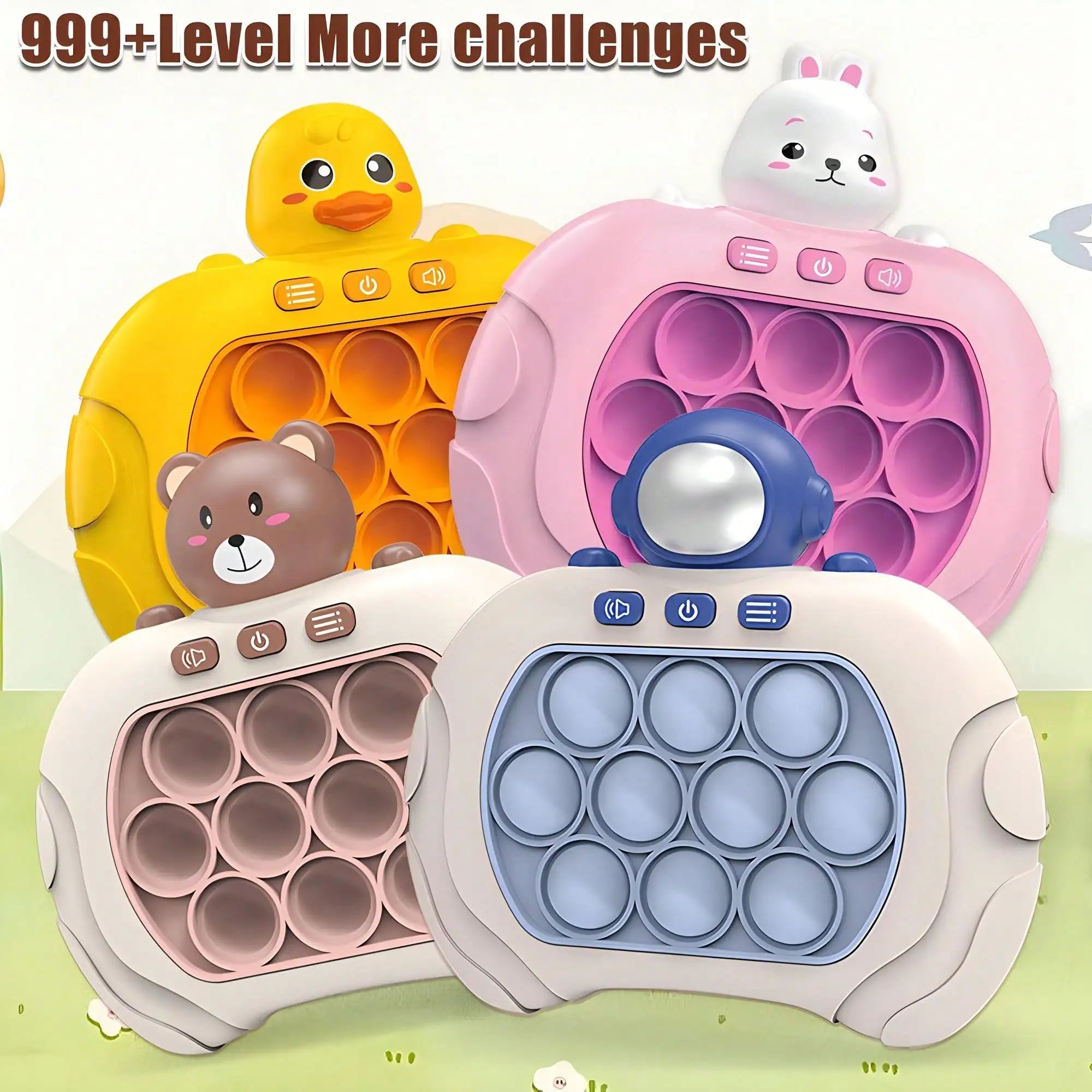 2025 Quick-Push Pop Fidget Bubble Toy