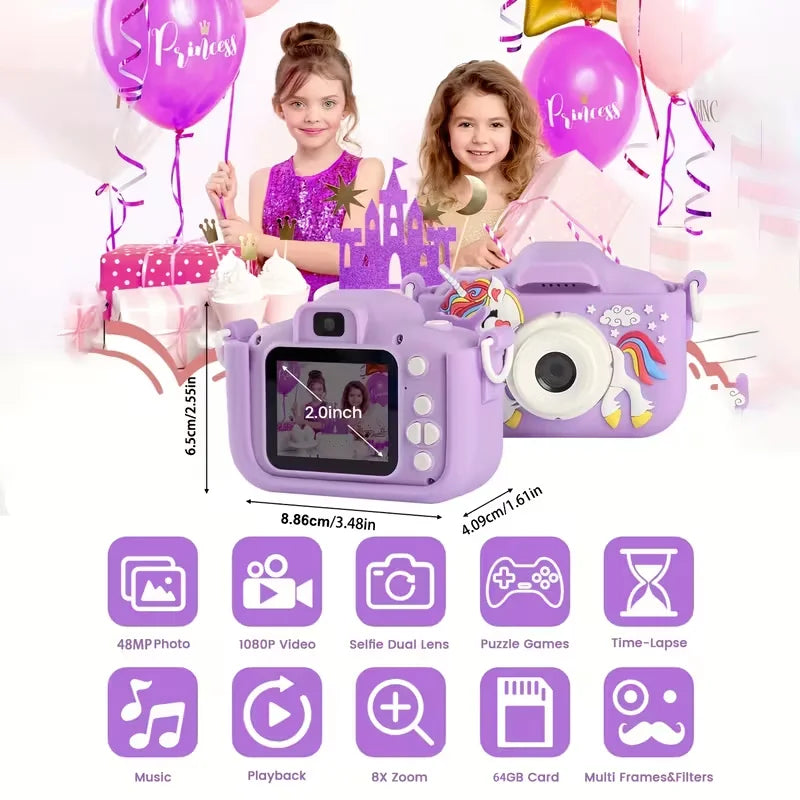 Unicorn Digital Camera Toy for Kids