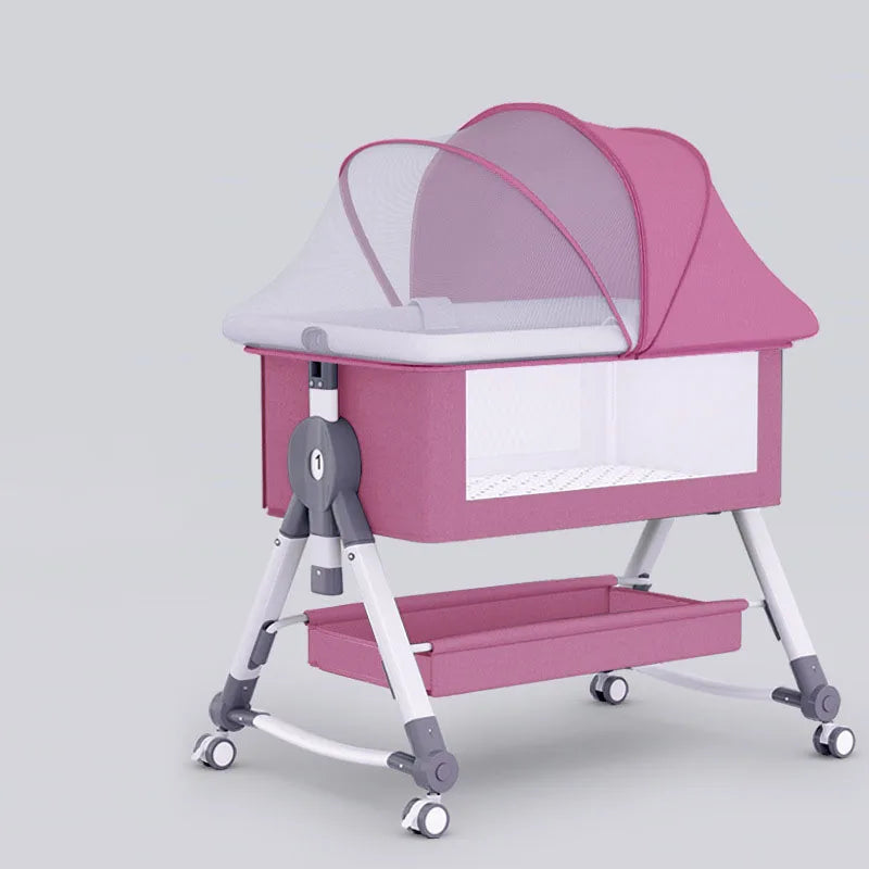 Portable Baby Crib with Mosquito Net