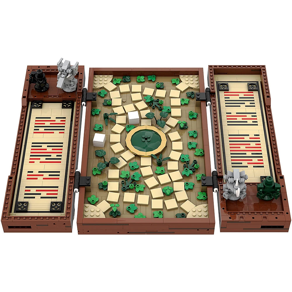 1887-Piece Jumanji Board Game Building Block Set