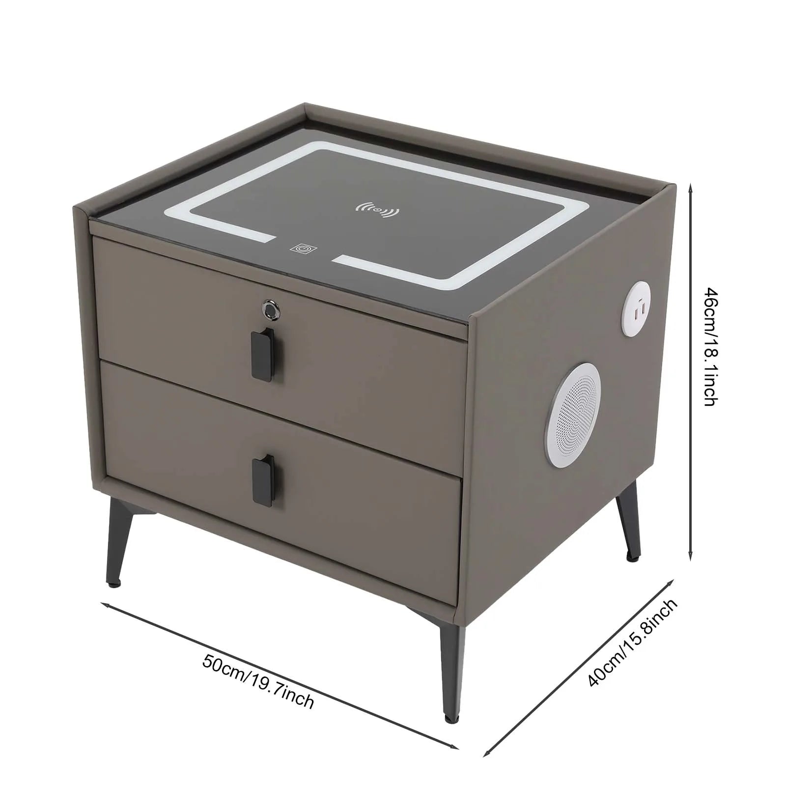 Smart Bluetooth Bedside Table