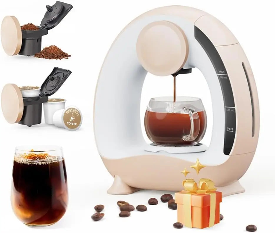Mini 2-in-1 Coffee Maker