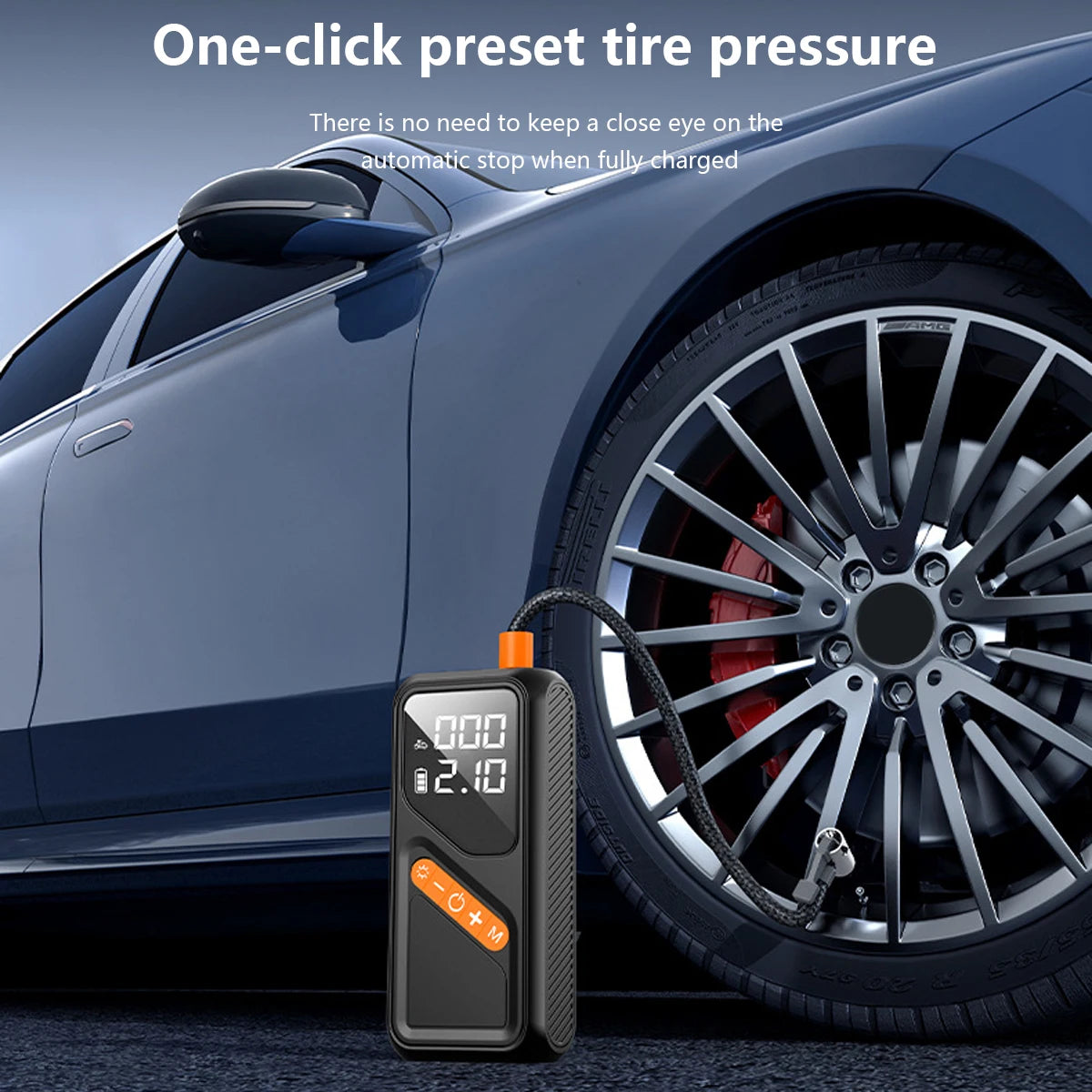 Wireless Digital Tire Inflator Pump