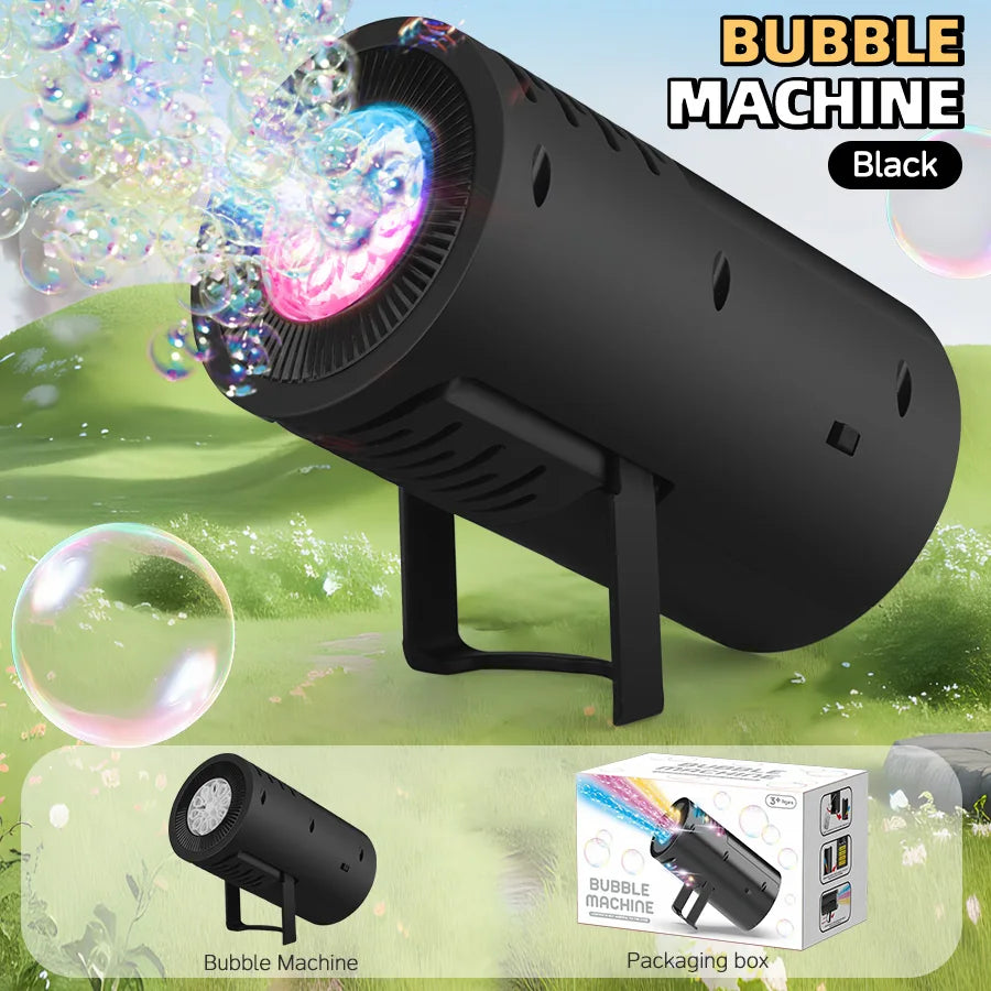 10-Hole Handheld Automatic Bubble Machine Toy