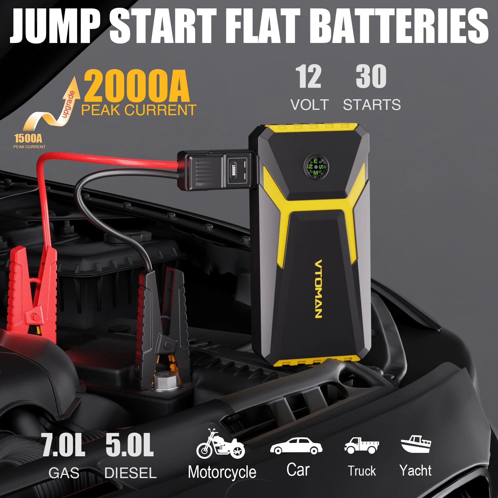 V6 Pro Jump Starter