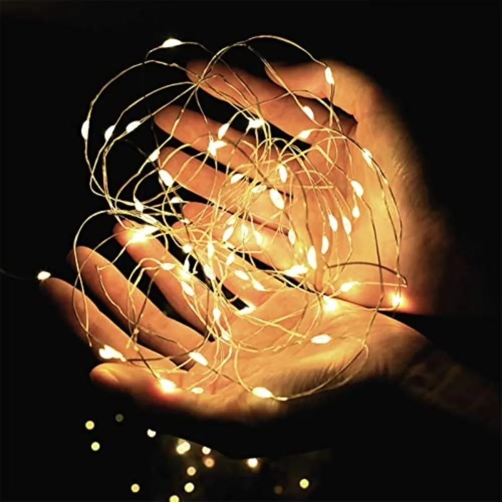 Waterproof Fairy String Lights – 6 Pack LED Firefly Twinkle Lights