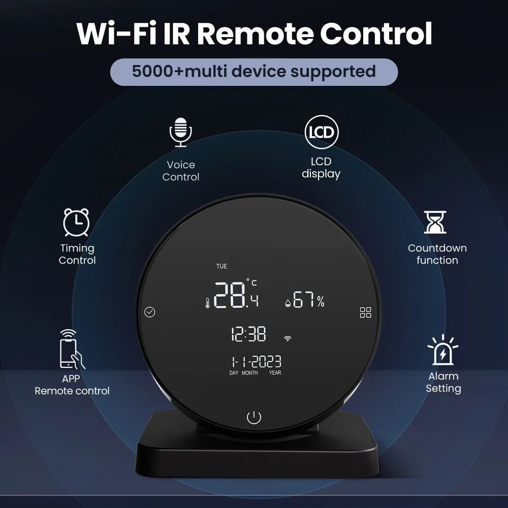 IR Remote & Voice Control