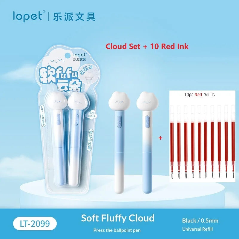 2-Piece Gel Pen Set – 0.5mm