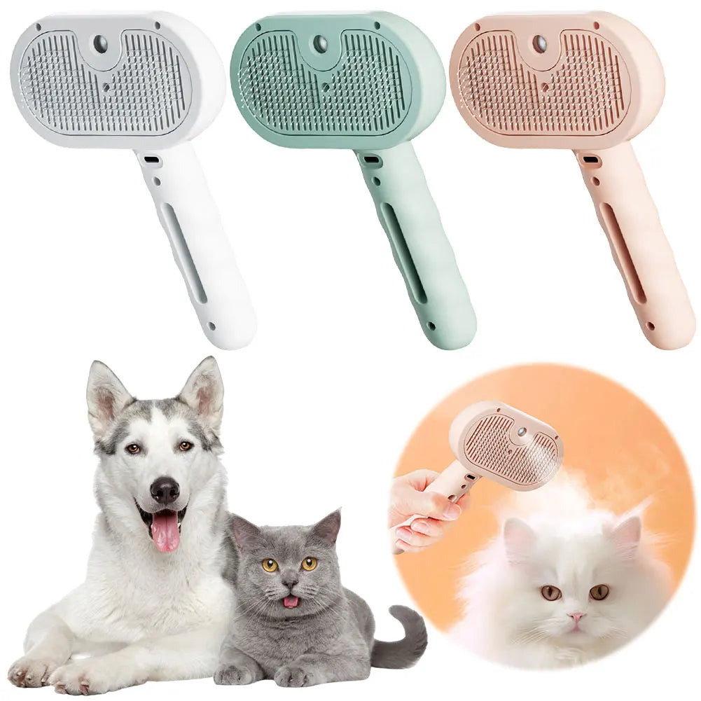 3-in-1 Cat Steam Brush