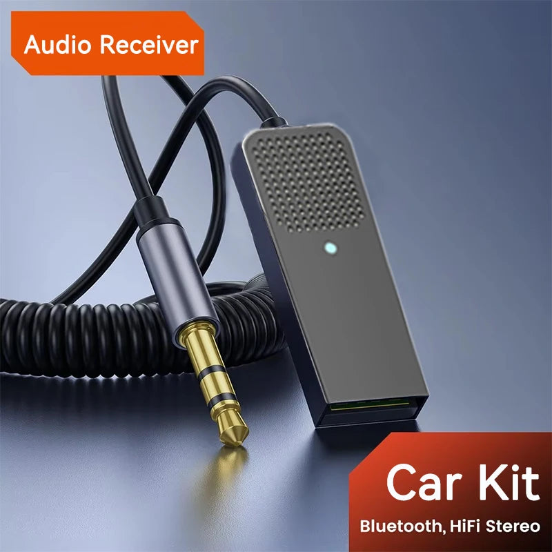 Bluetooth 5.5 Car AUX Audio Receiver