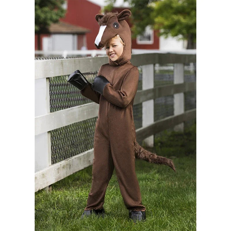 Horse Woolly Costume for Kids