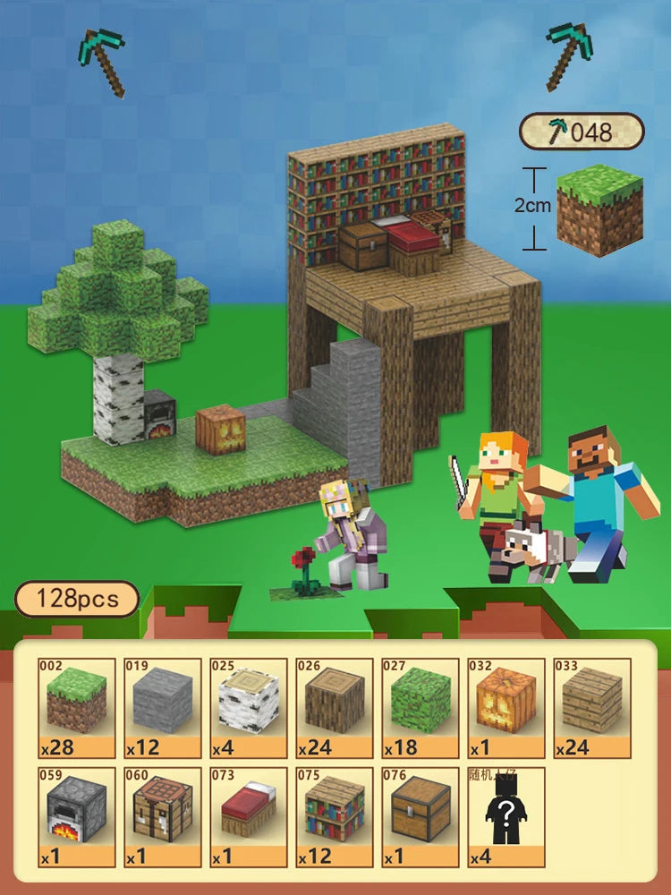 Magnetic Building Blocks Construction Set