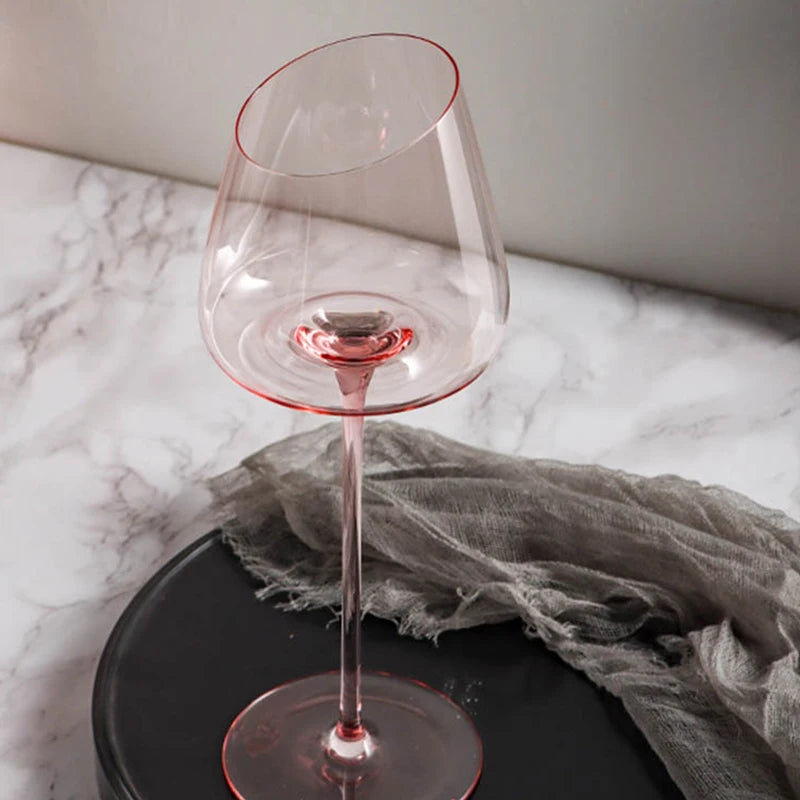 Flamingo Crystal Wine Glass Set