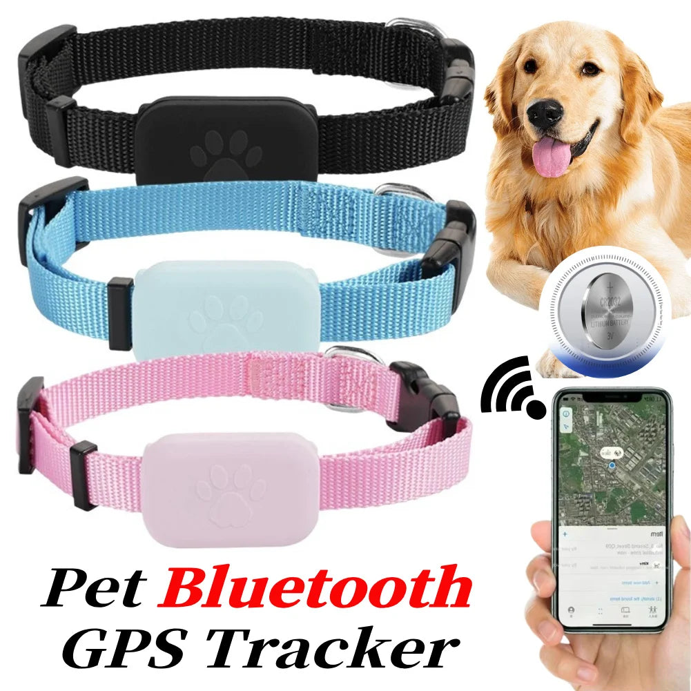 Mini GPS Pet Tracker Collar