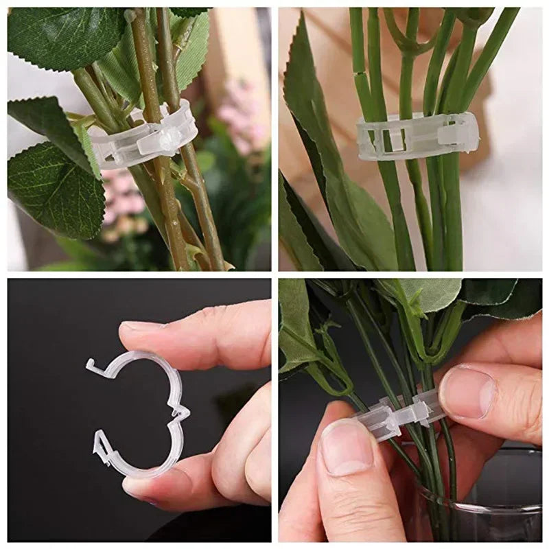 Reusable Plant Support Clips
