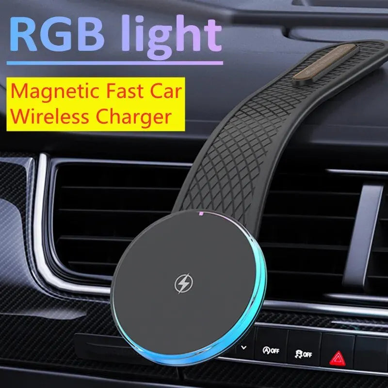 Magnetic Wireless Car Charger Mount