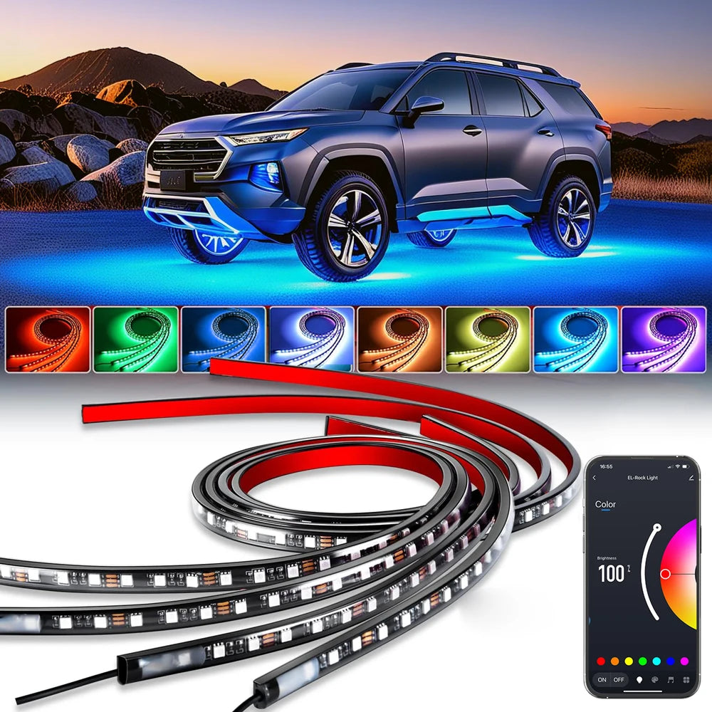 RGB LED Car Underglow Lights