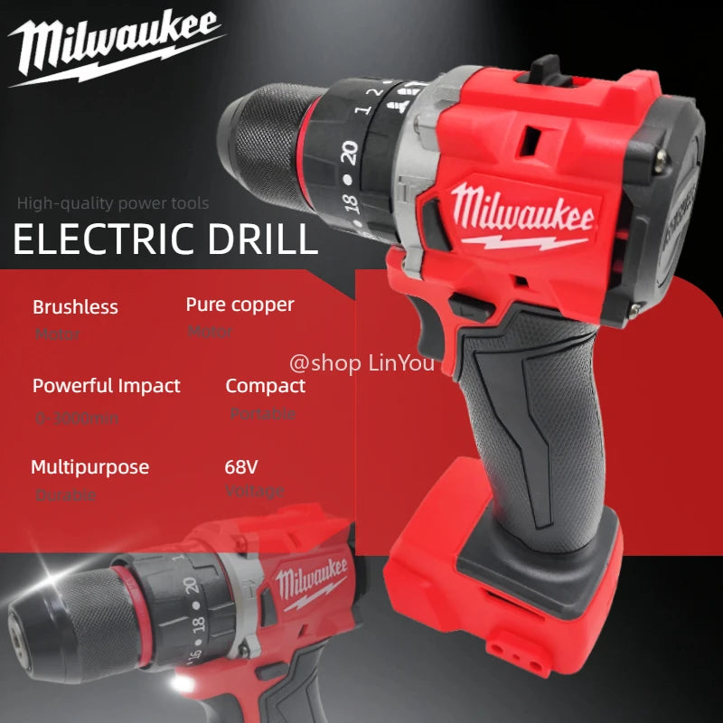 Milwaukee Brushless Cordless Impact Drill