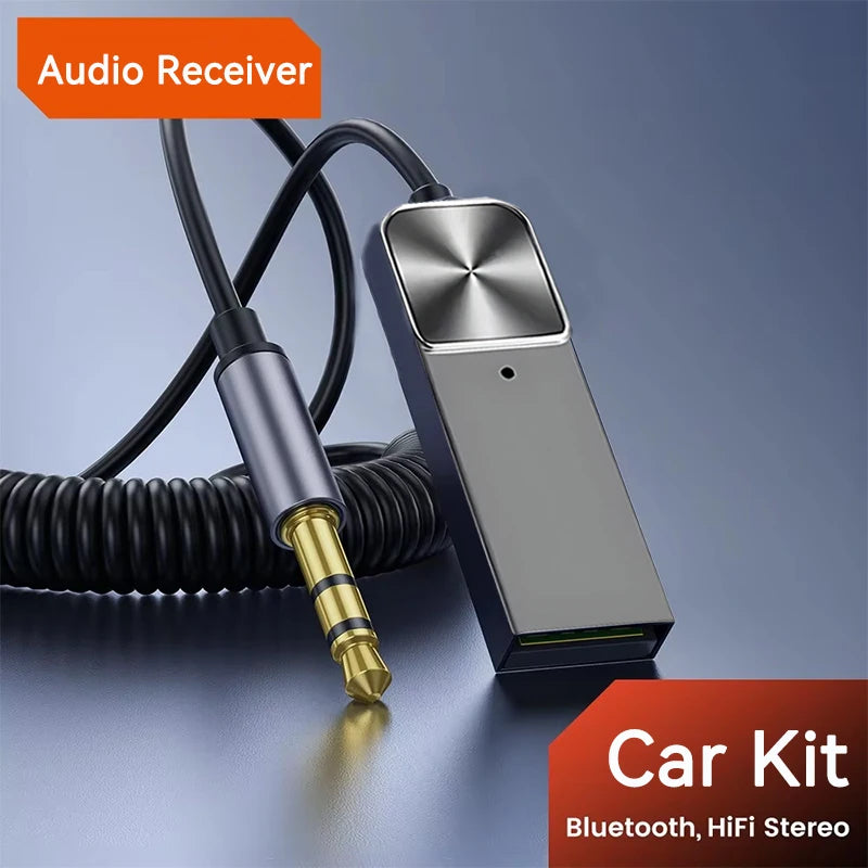 Bluetooth 5.5 Car AUX Audio Receiver