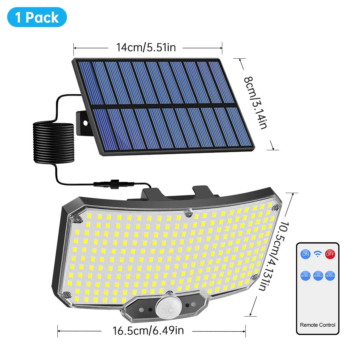 234 LED Solar Lights Outdoor