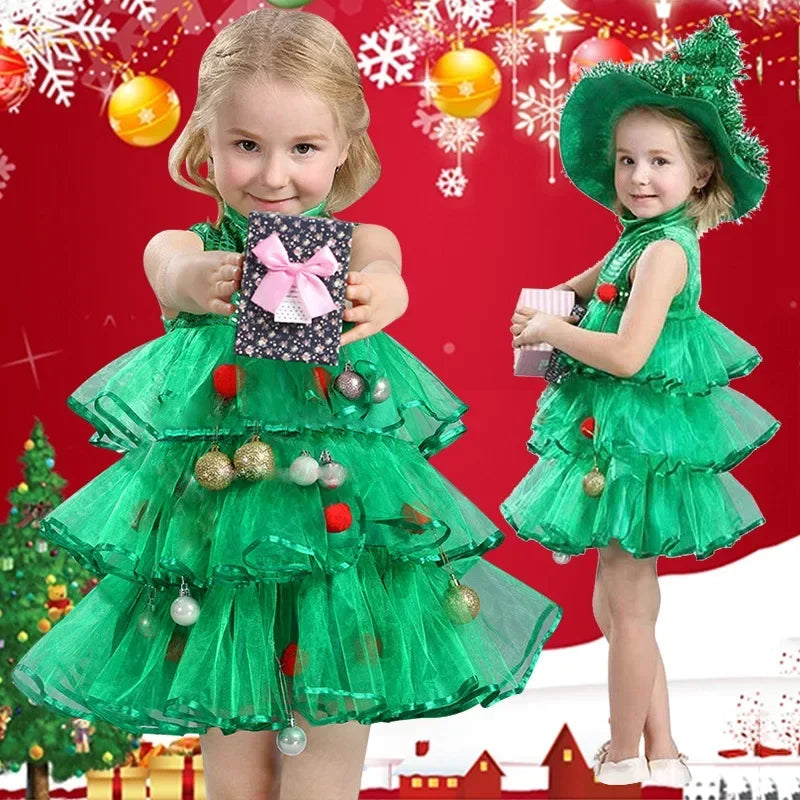 New Year Elf Costume for Girls