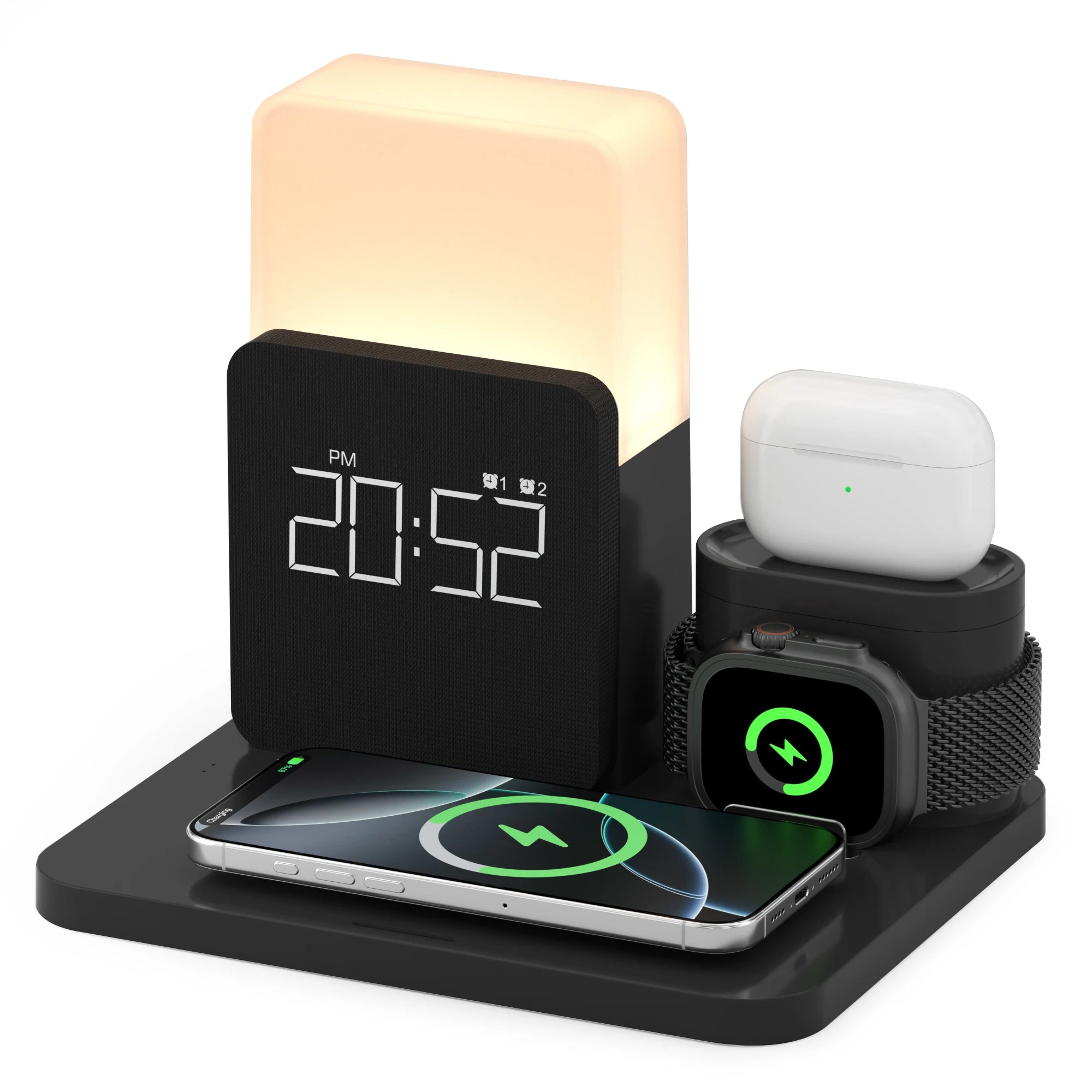 3-in-1 Fast Wireless Charger