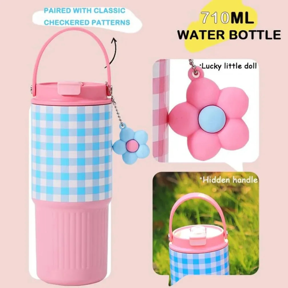 Cute 750ml Stainless Steel Tumbler